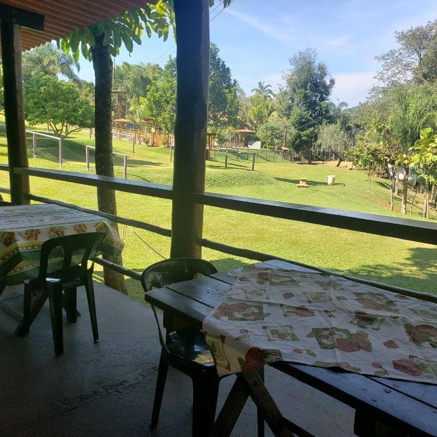 Cabana Hostel Sobrado Ecopark Águas de São Pedro المظهر الخارجي الصورة
