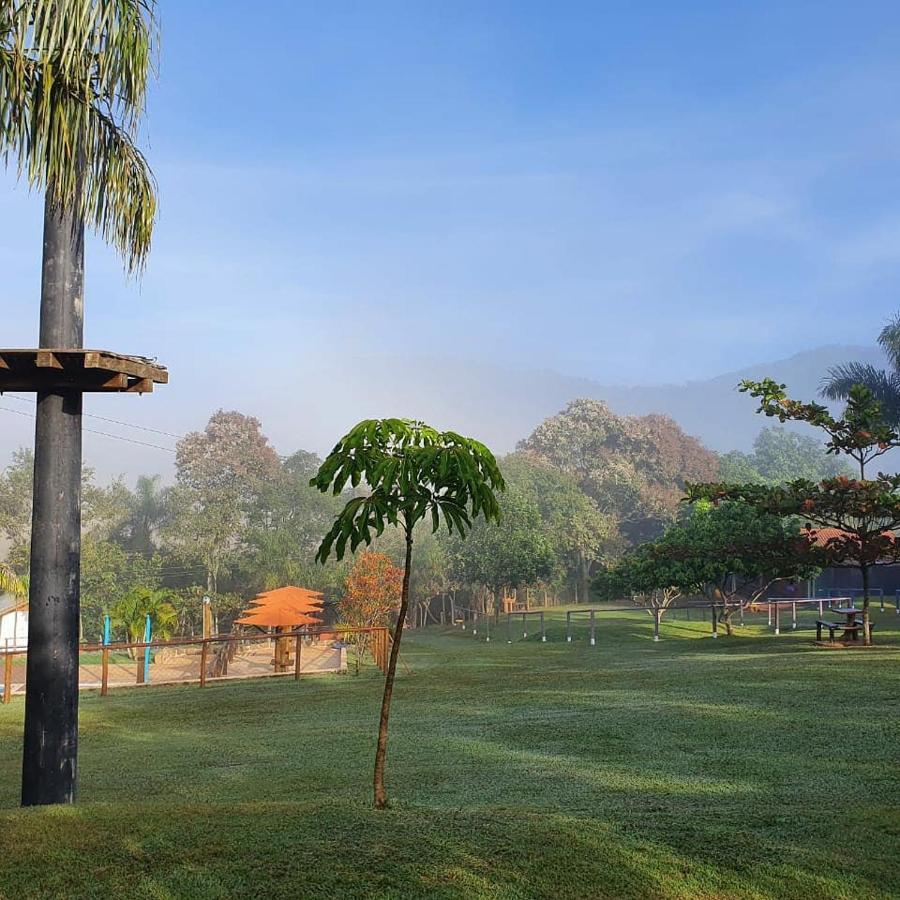 Cabana Hostel Sobrado Ecopark Águas de São Pedro المظهر الخارجي الصورة