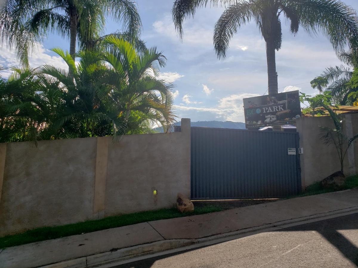 Cabana Hostel Sobrado Ecopark Águas de São Pedro المظهر الخارجي الصورة