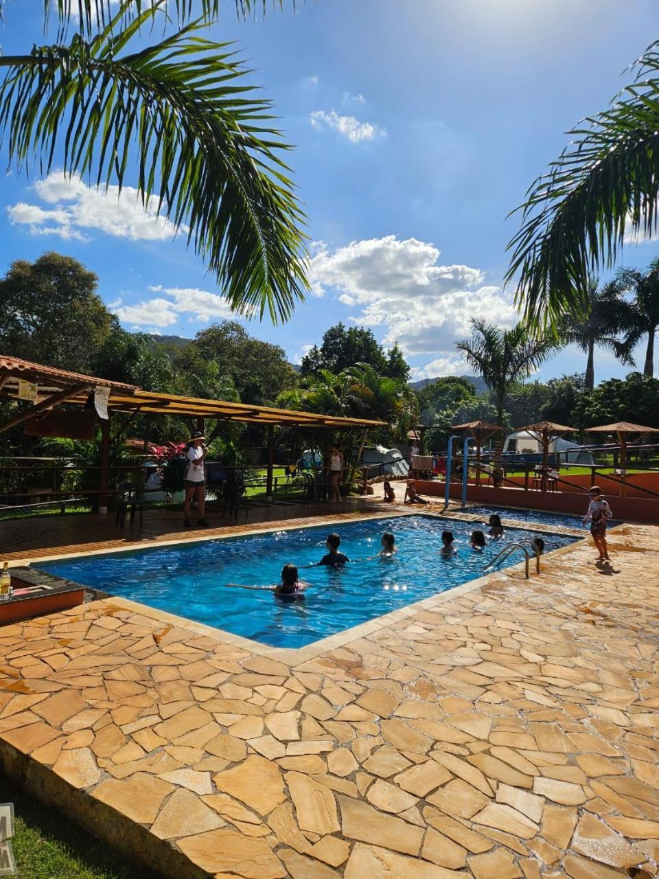 Cabana Hostel Sobrado Ecopark Águas de São Pedro الغرفة الصورة
