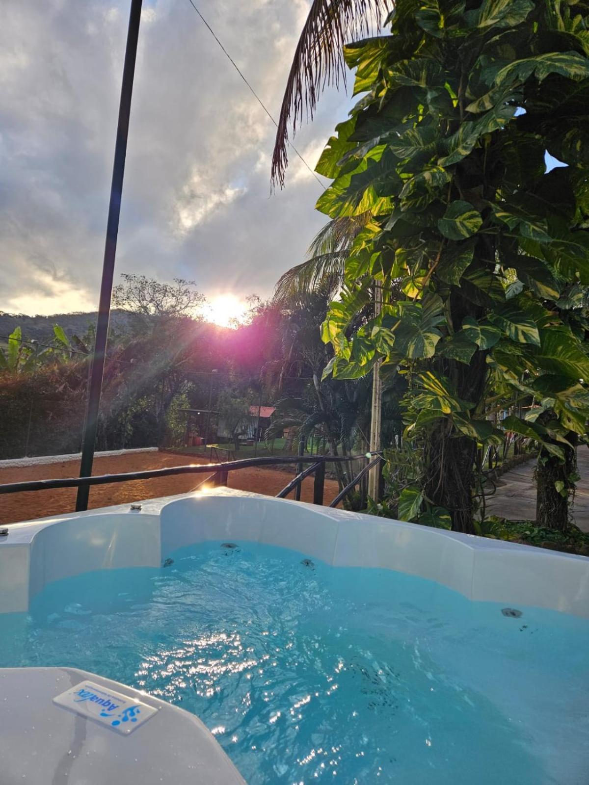 Cabana Hostel Sobrado Ecopark Águas de São Pedro الغرفة الصورة